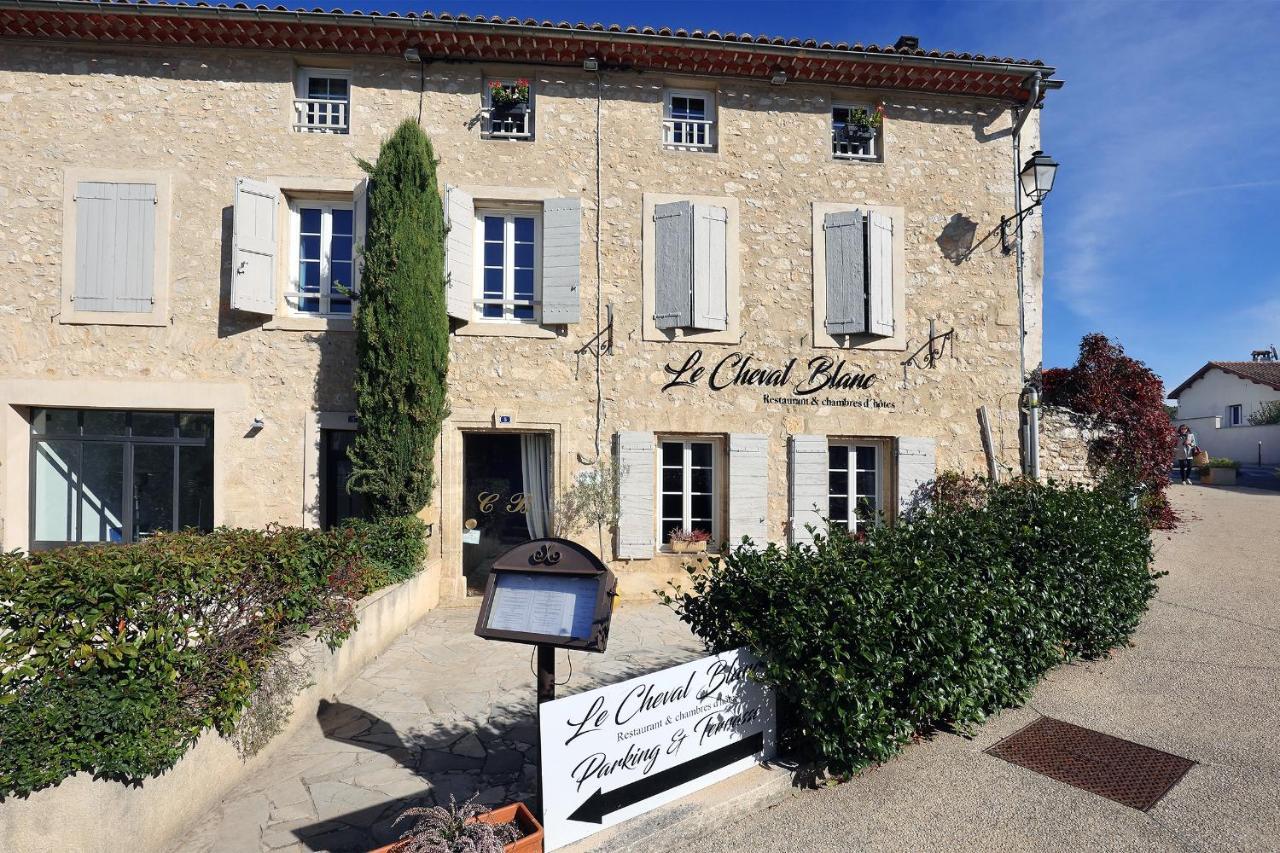 Le Cheval Blanc Bed & Breakfast La Bastide-des-Jourdans Dış mekan fotoğraf